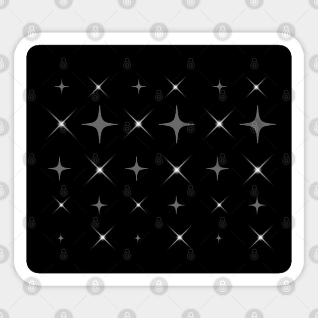 Star Pattern Sticker by JaychelDesigns